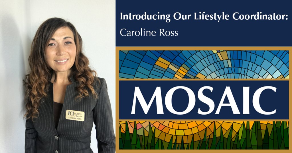 Introducing Mosaic's Lifestyle Coordinator - caroline ross 1